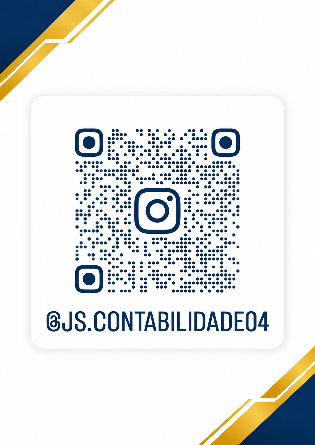 QR Code para o Instagram @JS.Contabilidade04